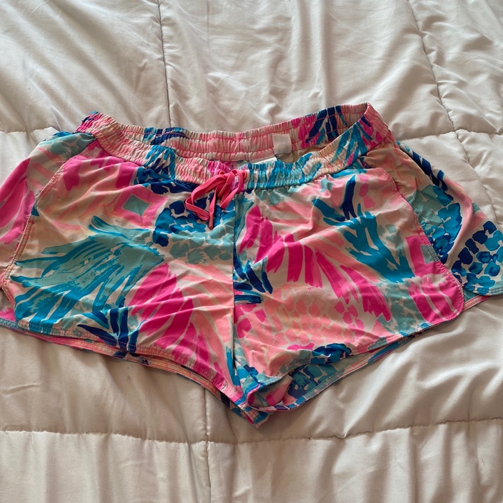 Size larger athletic shirts. Lilly Pulitzer.